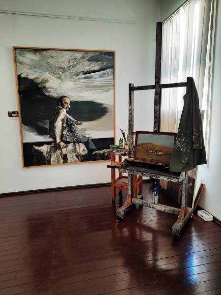 U galeriji Miće Popovića