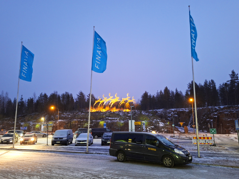 Na aerodromu Rovaniemi
